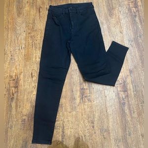 American Eagle Black Next Level Stretch Jeggings Size 6 Short